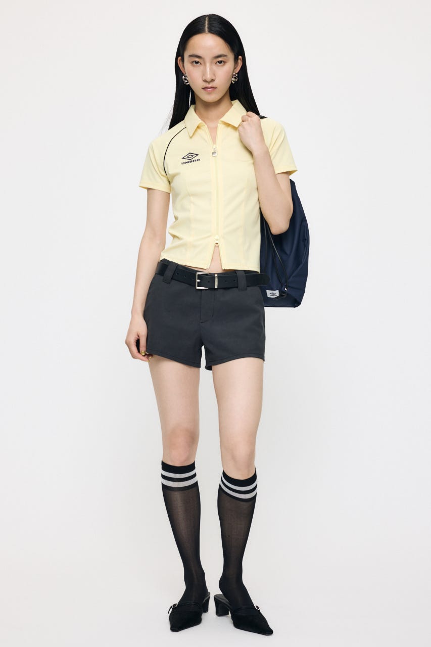 【先行予約中！】U/M ZIP UP シャツ YEL FREE