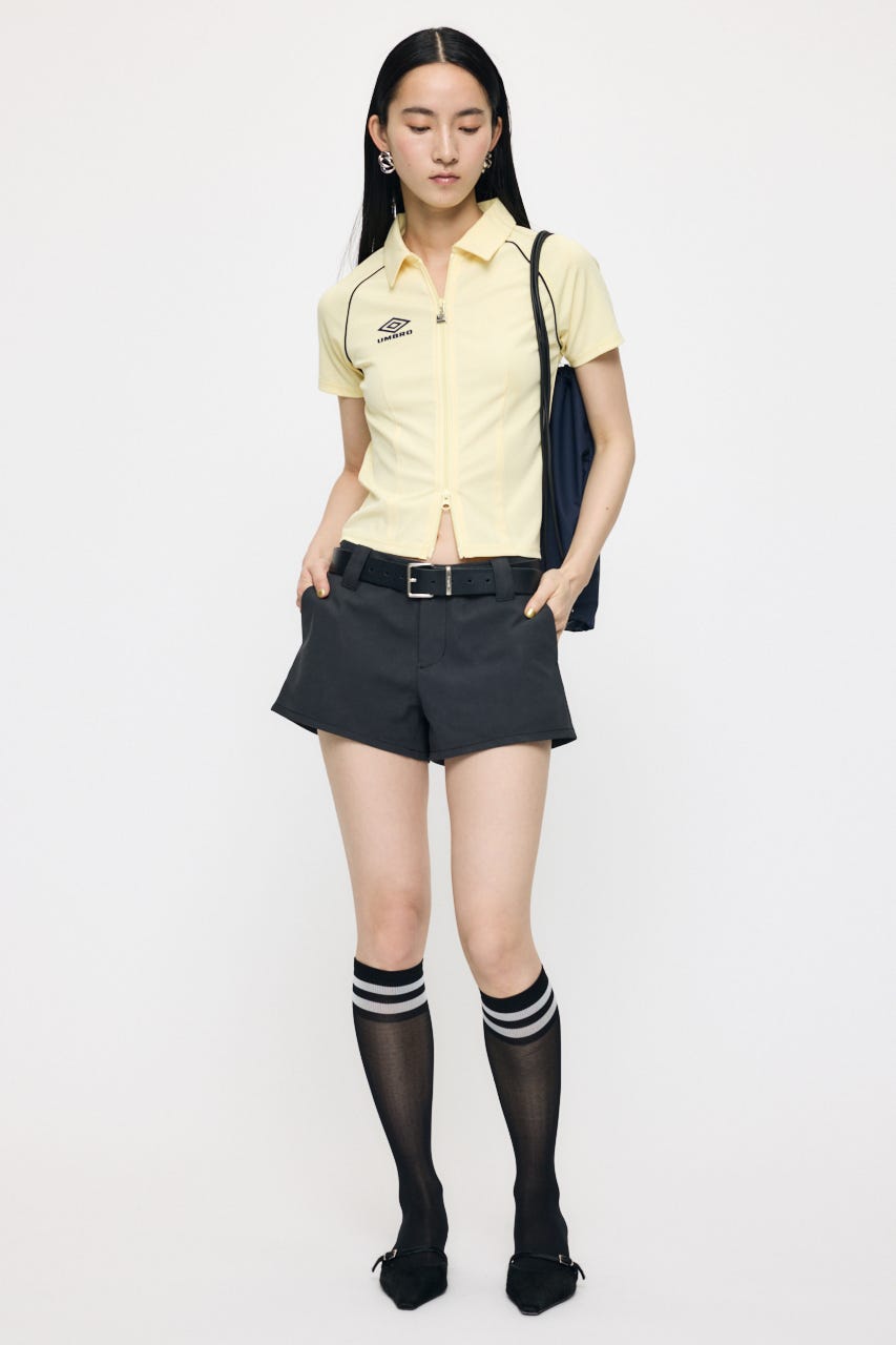 【先行予約中！】U/M ZIP UP シャツ YEL FREE