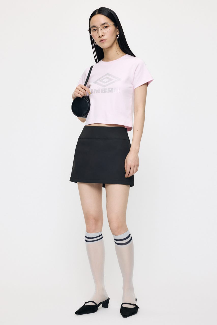 【先行予約中！】U/M RHINESTONE FIT TEE L/PNK 2