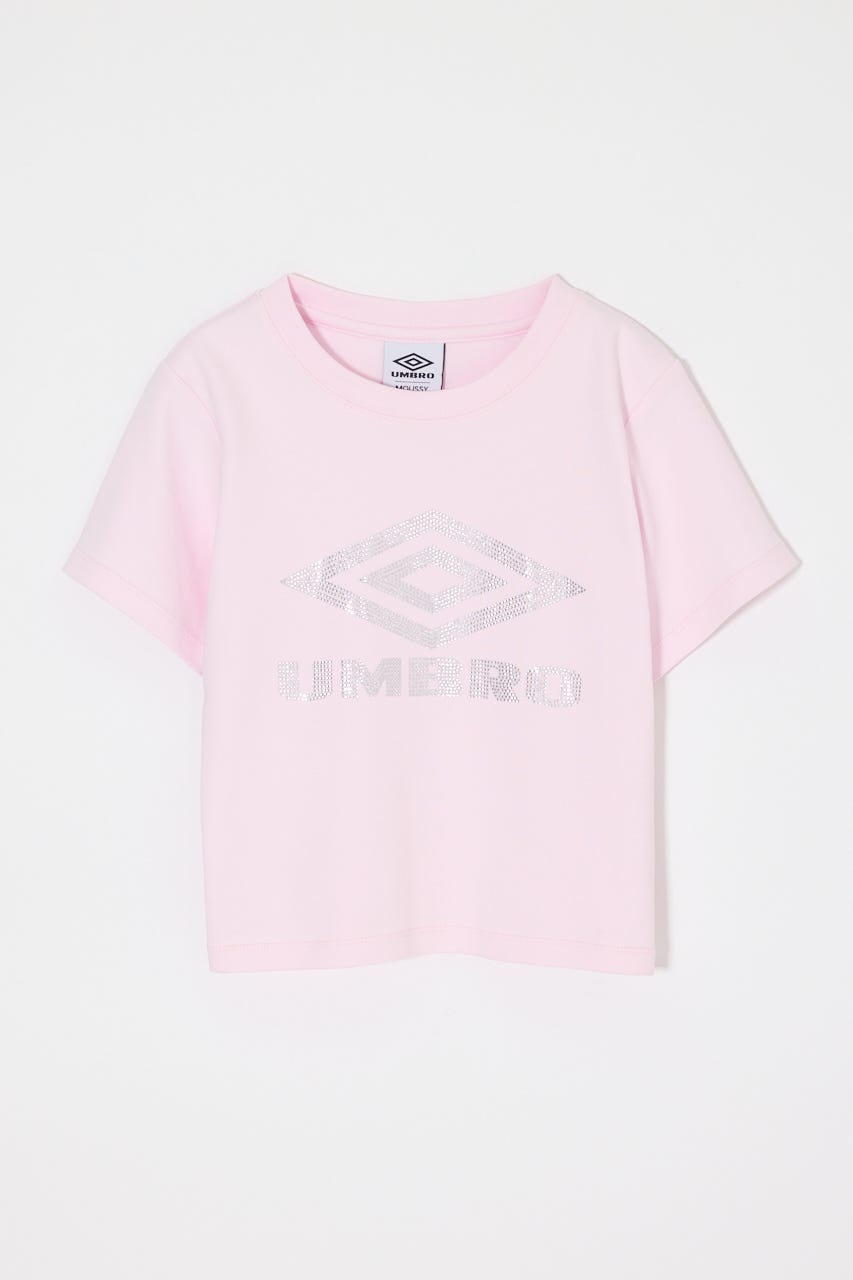 【先行予約中！】U/M RHINESTONE FIT TEE L/PNK 2