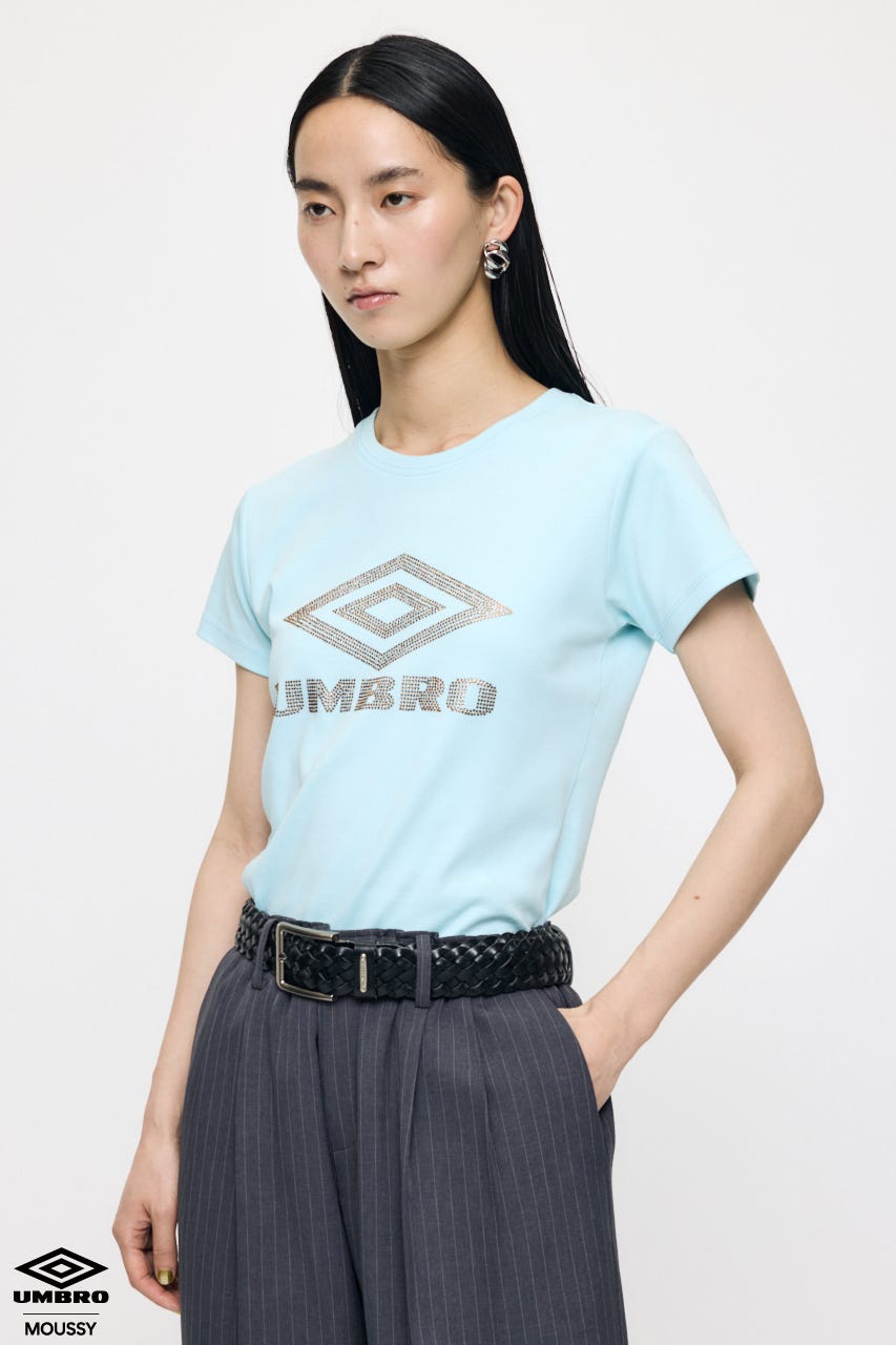 【先行予約中！】U/M RHINESTONE FIT TEE MINT 2