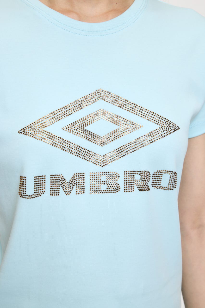 【先行予約中！】U/M RHINESTONE FIT TEE MINT 2