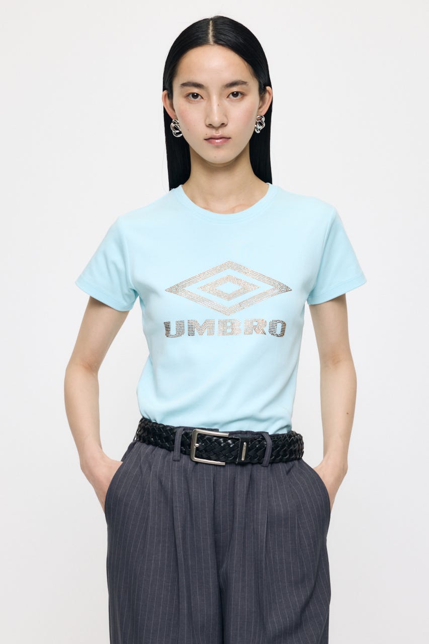 【先行予約中！】U/M RHINESTONE FIT TEE MINT 2