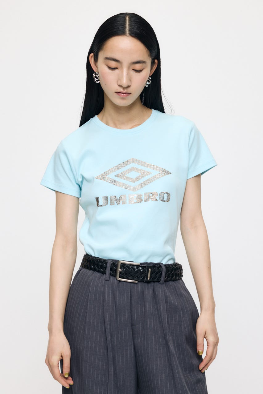 【先行予約中！】U/M RHINESTONE FIT TEE MINT 2