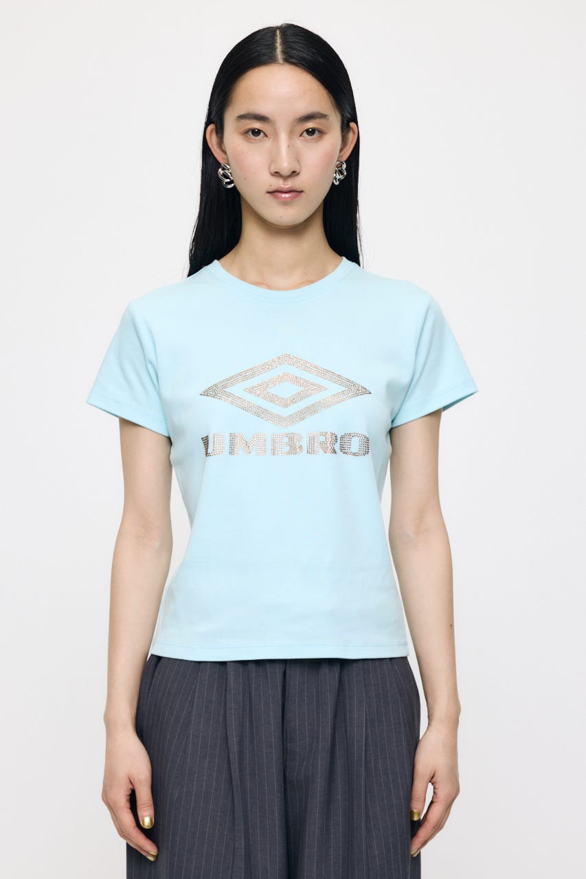 【先行予約中！】U/M RHINESTONE FIT TEE MINT 2