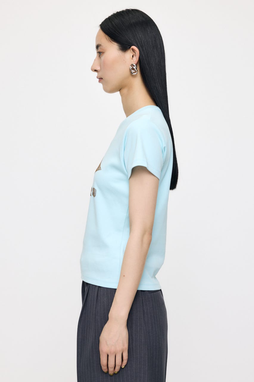 【先行予約中！】U/M RHINESTONE FIT TEE MINT 2