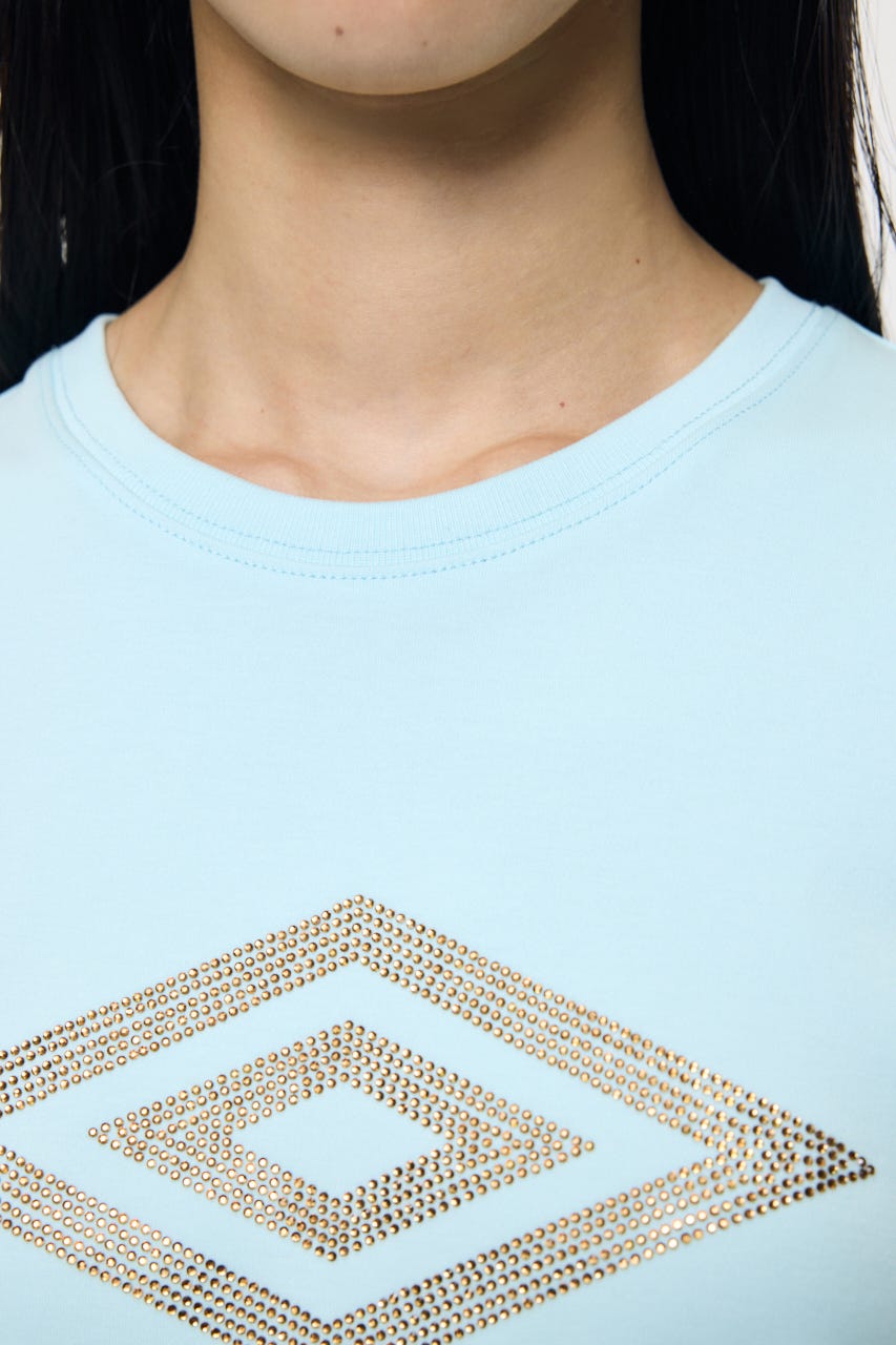 【先行予約中！】U/M RHINESTONE FIT TEE MINT 2