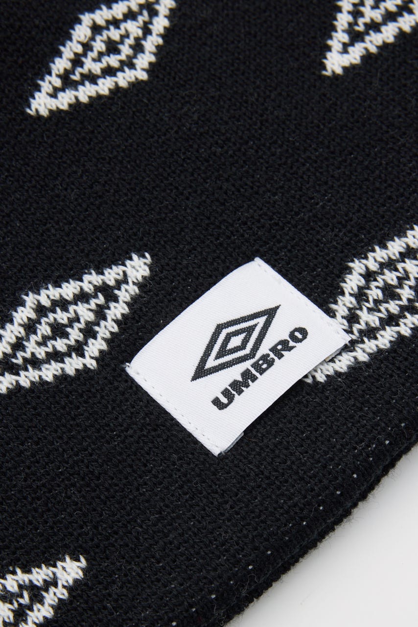 【先行予約中！】U/M KNIT ビーニー BLK FREE