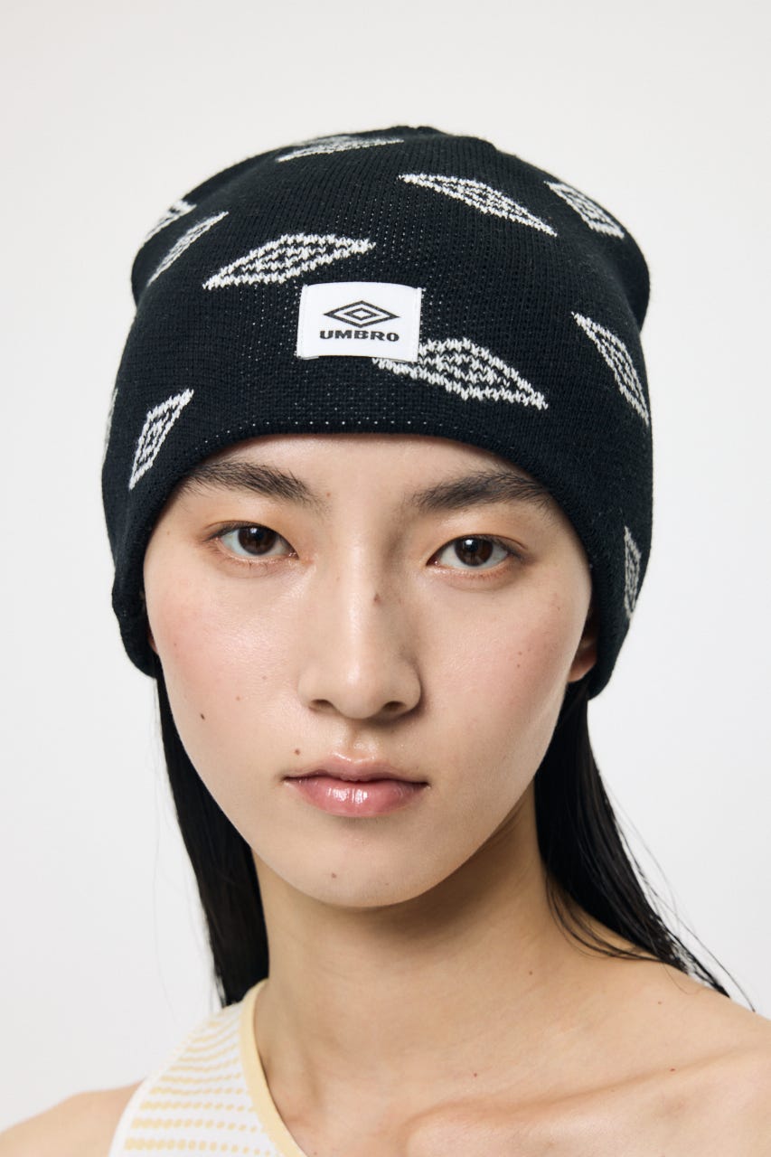 【先行予約中！】U/M KNIT ビーニー BLK FREE