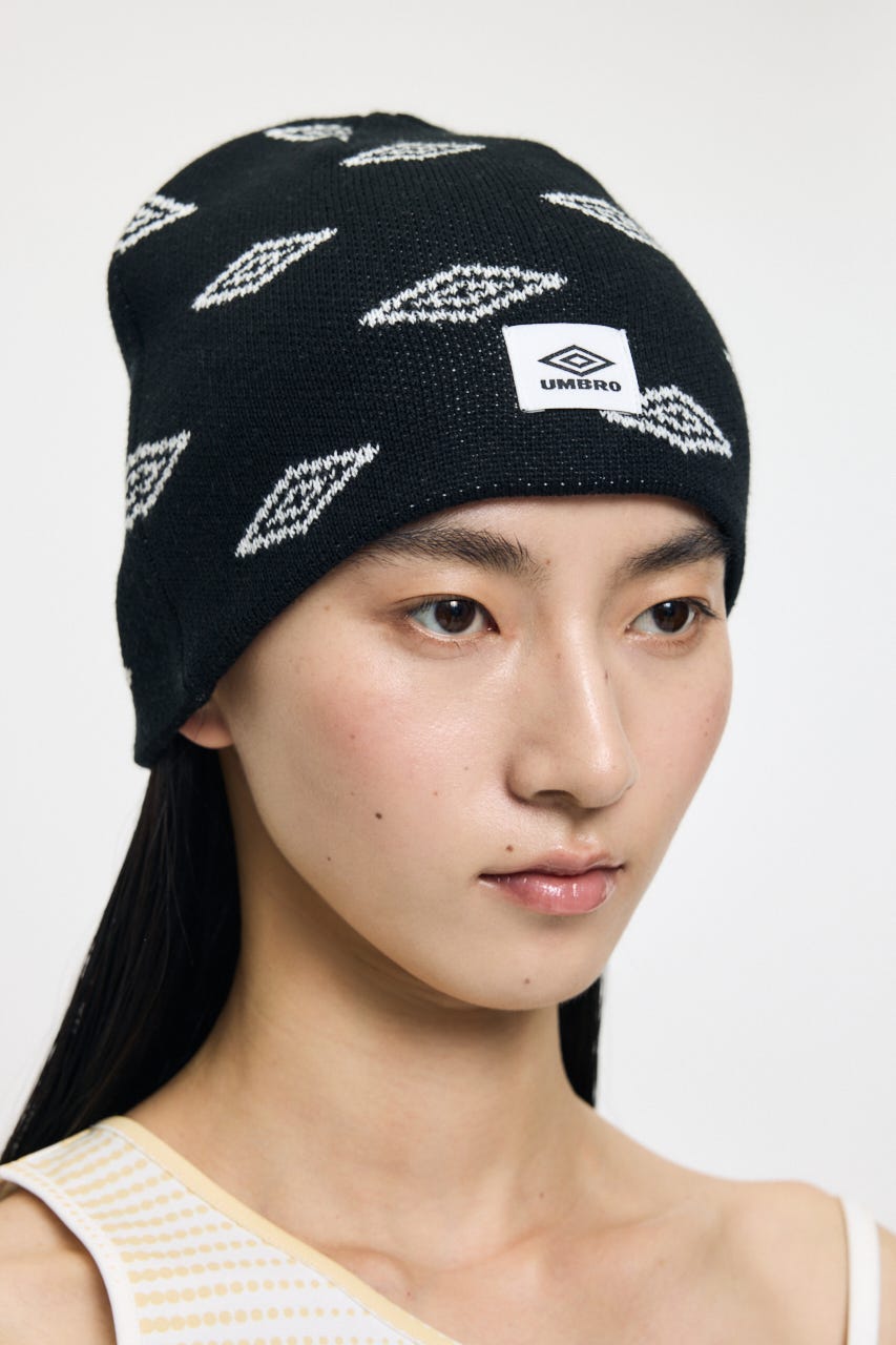 【先行予約中！】U/M KNIT ビーニー BLK FREE