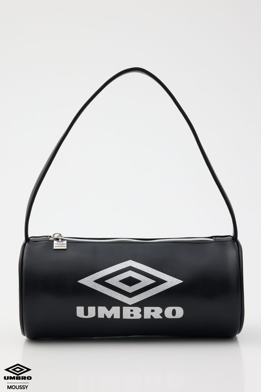 【先行予約中！】U/M RHINESTONE BARREL バッグ BLK FREE