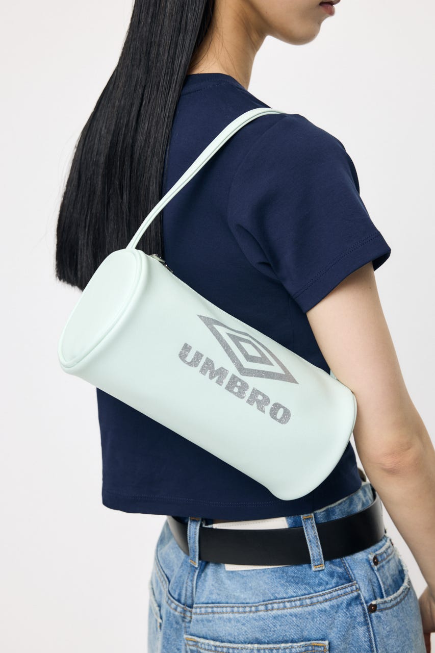 【先行予約中！】U/M RHINESTONE BARREL バッグ MINT FREE