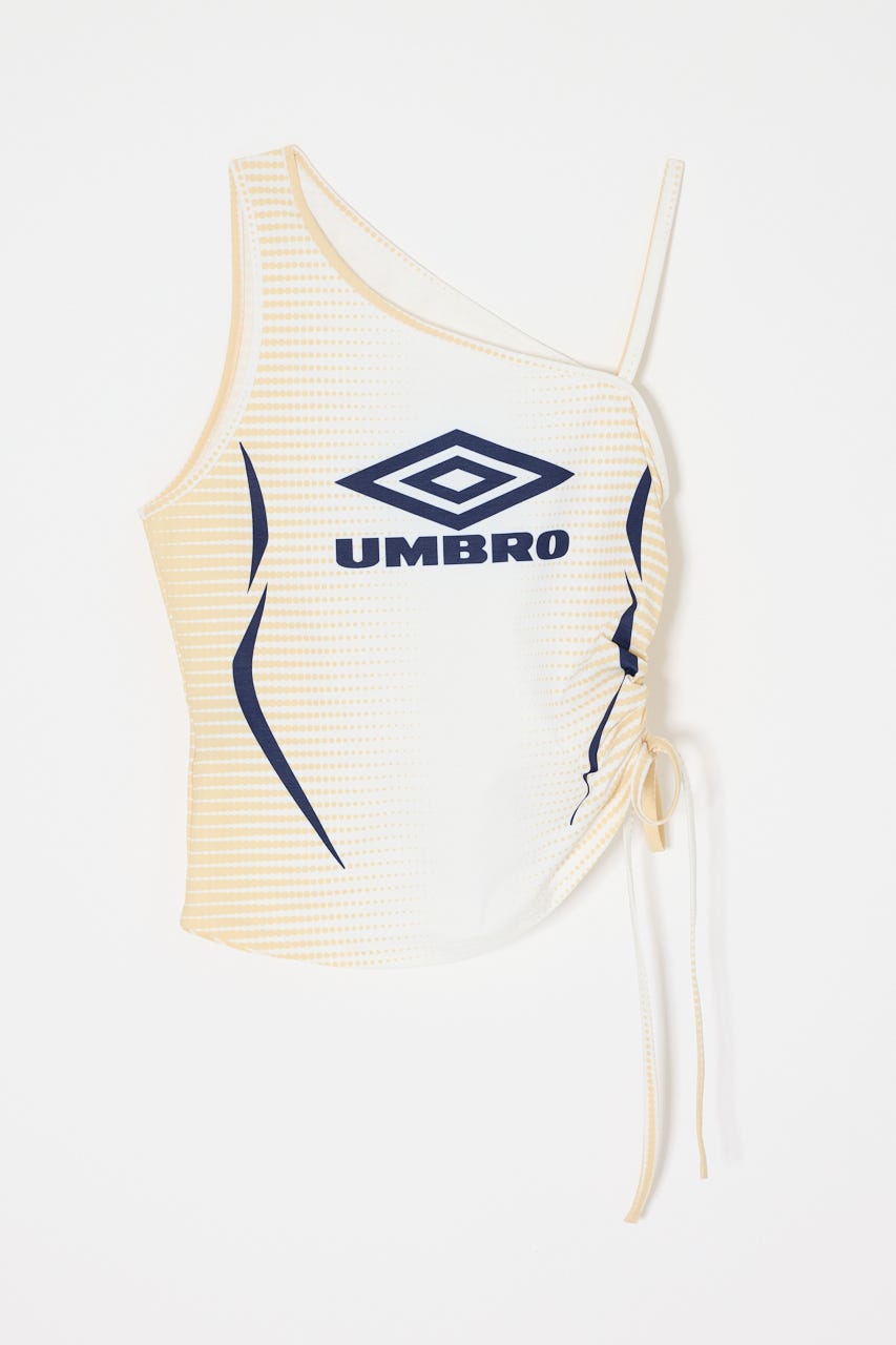 【先行予約中！】U/M ONE SHOULDER タンク L/YEL FREE