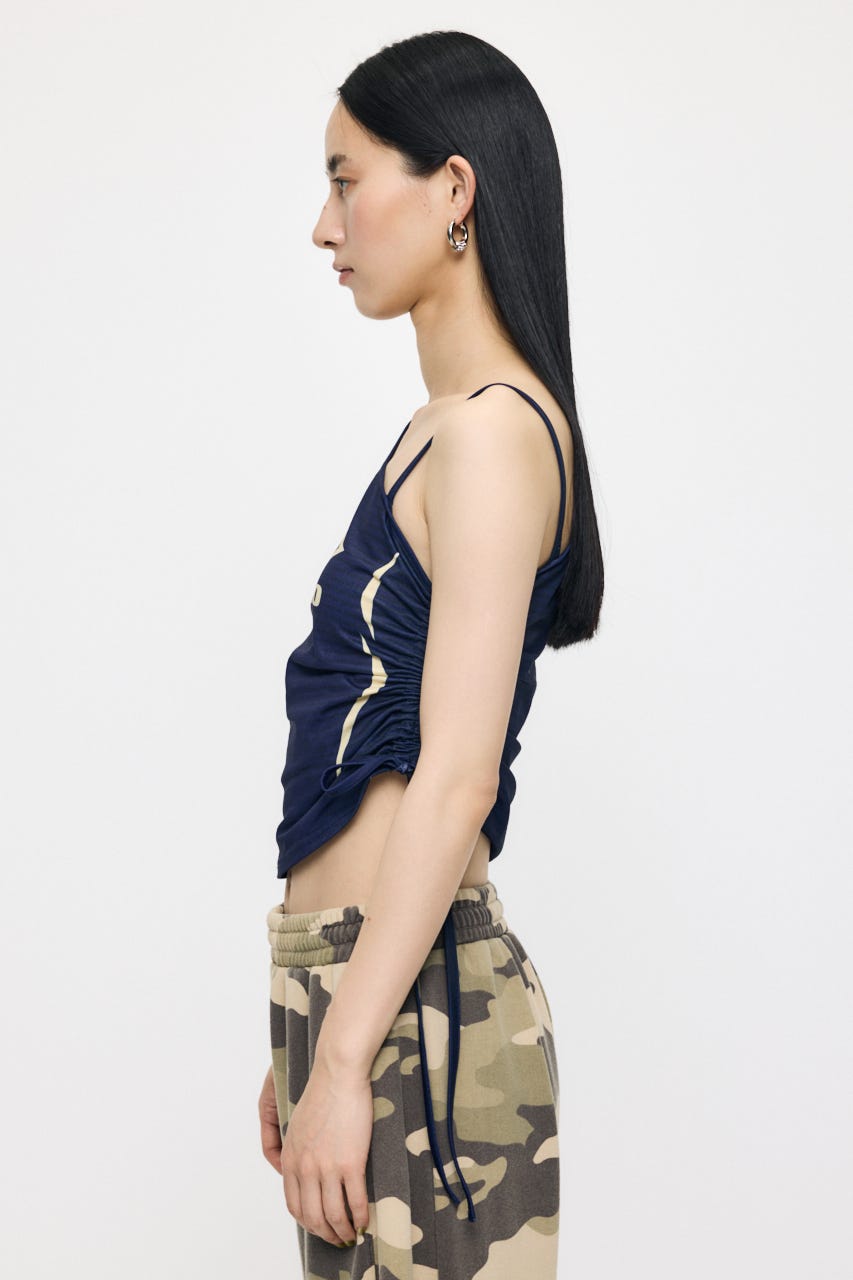 【先行予約中！】U/M ONE SHOULDER タンク NVY FREE