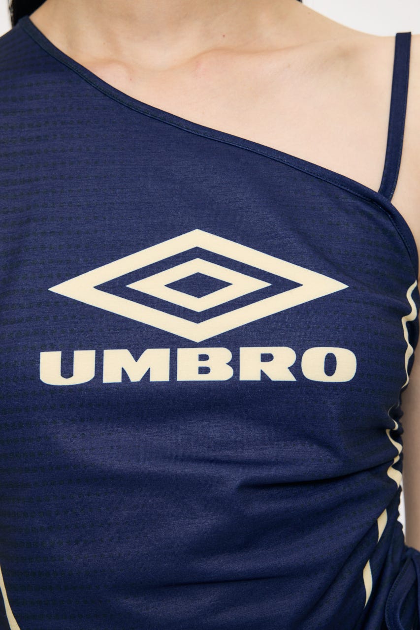 【先行予約中！】U/M ONE SHOULDER タンク NVY FREE