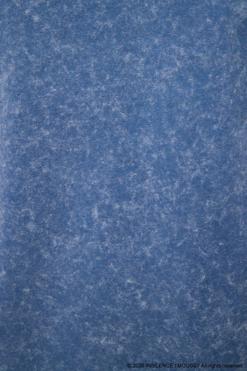 INSILENCE MOUSSY LOGO TEE BLU 1