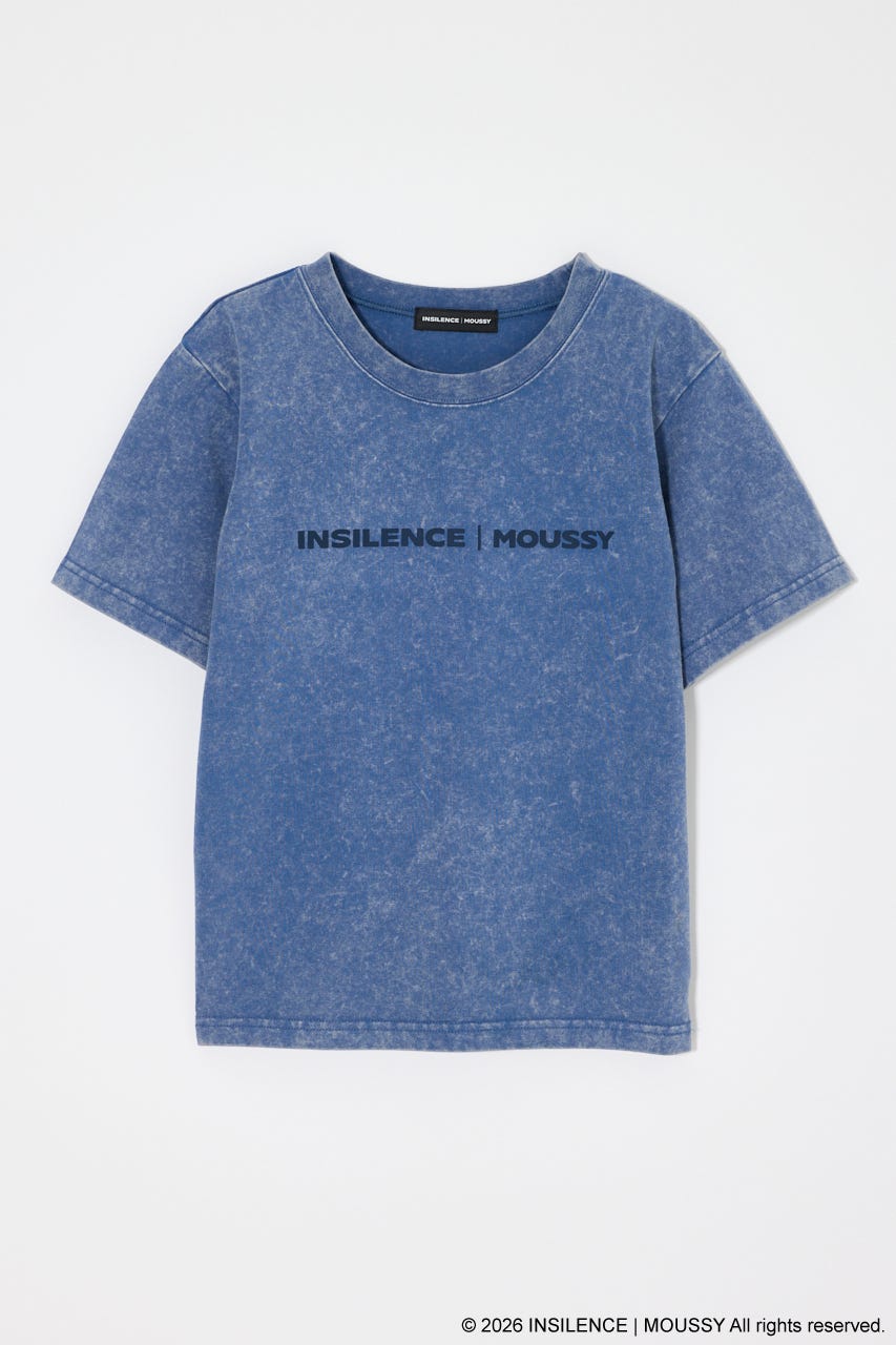 INSILENCE MOUSSY LOGO TEE BLU 1