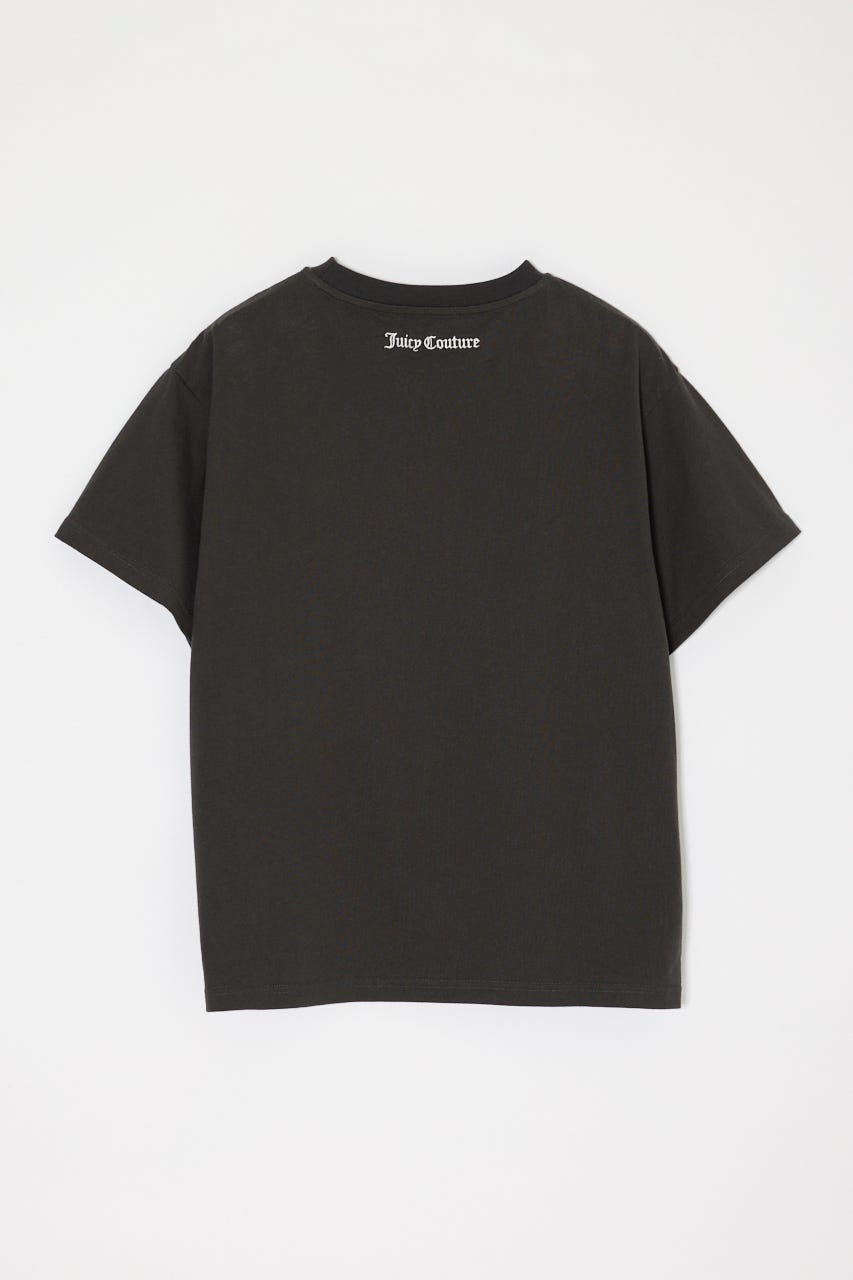 JC GIRLS SLOGAN Tシャツ L/BLK FREE