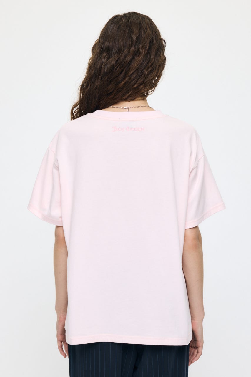 JC GIRLS SLOGAN Tシャツ L/PNK FREE