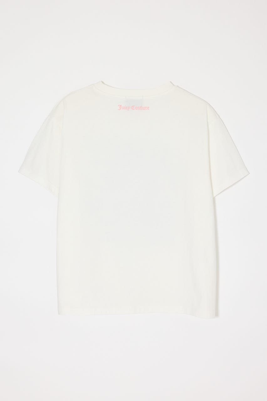 JC GIRLS SLOGAN Tシャツ WHT FREE