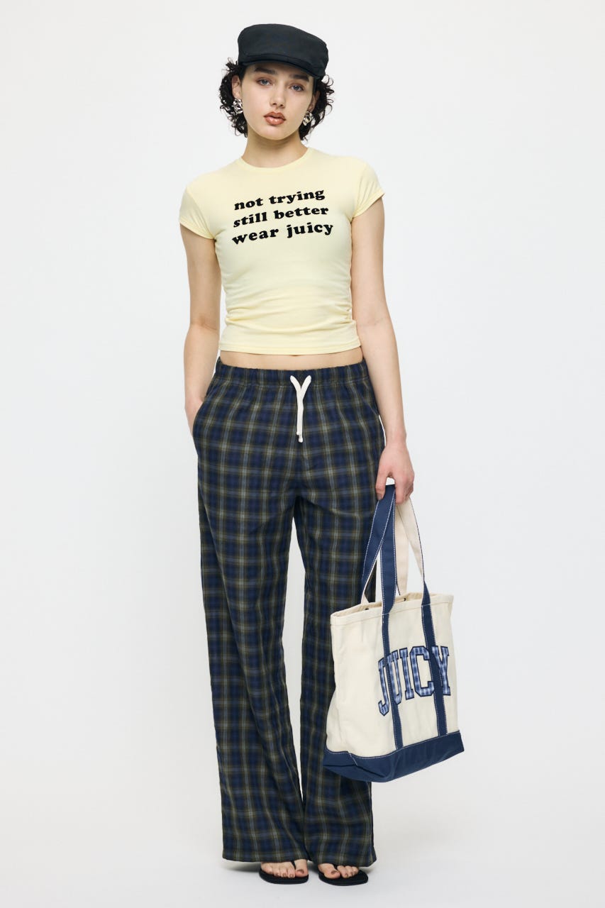 JC BABY SLOGAN Tシャツ L/YEL FREE