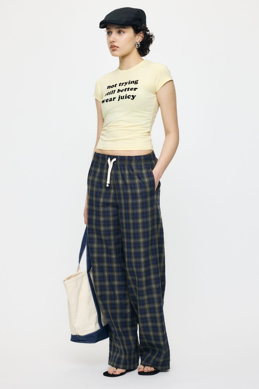 JC BABY SLOGAN Tシャツ L/YEL FREE
