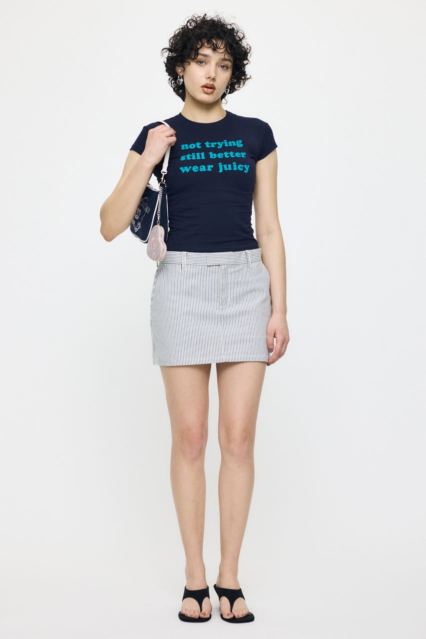 JC BABY SLOGAN Tシャツ NVY FREE