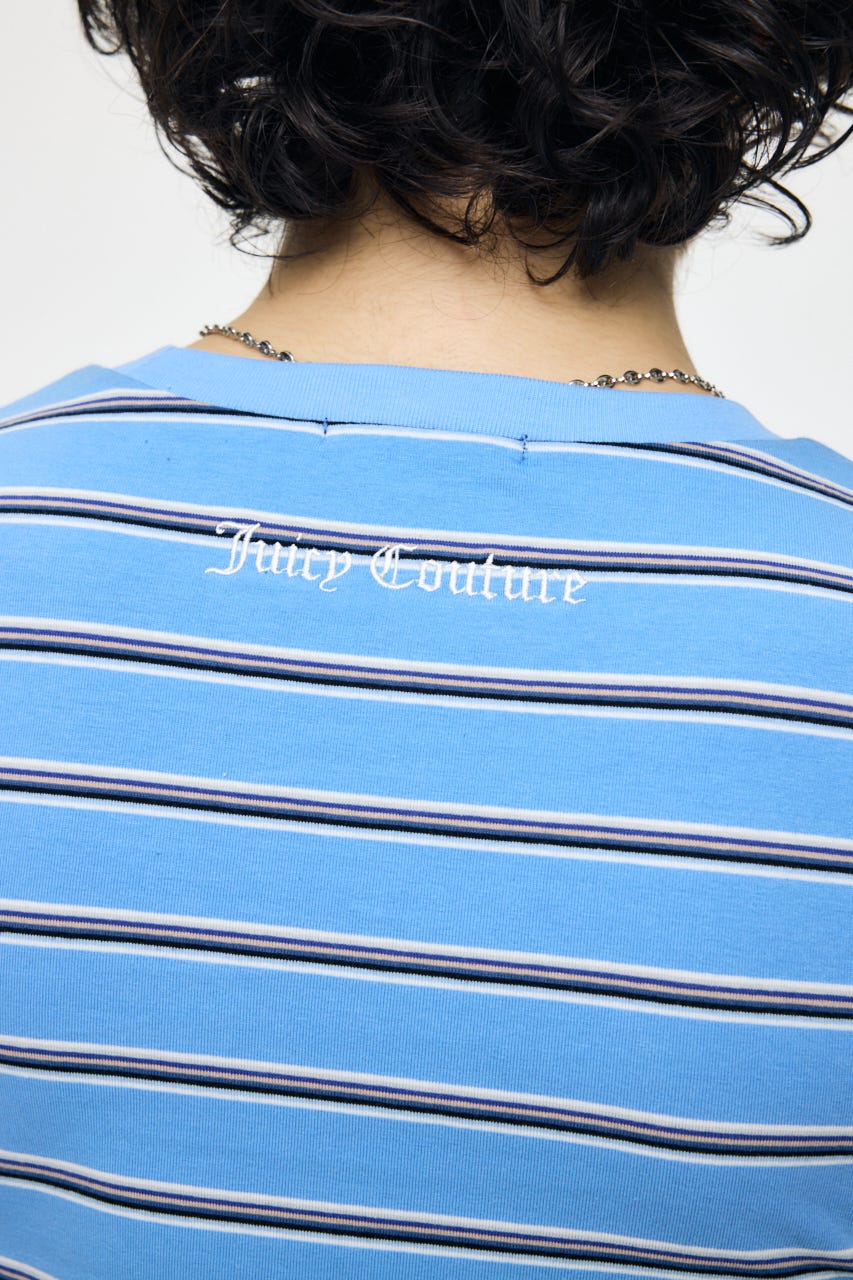 JC EMBLEM Tシャツ 柄BLU FREE