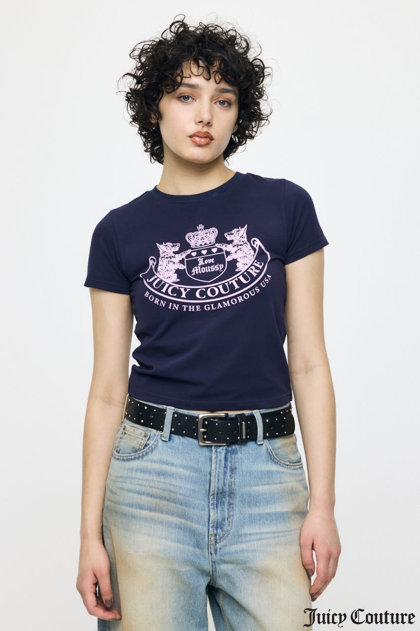 JC EMBLEM Tシャツ NVY FREE