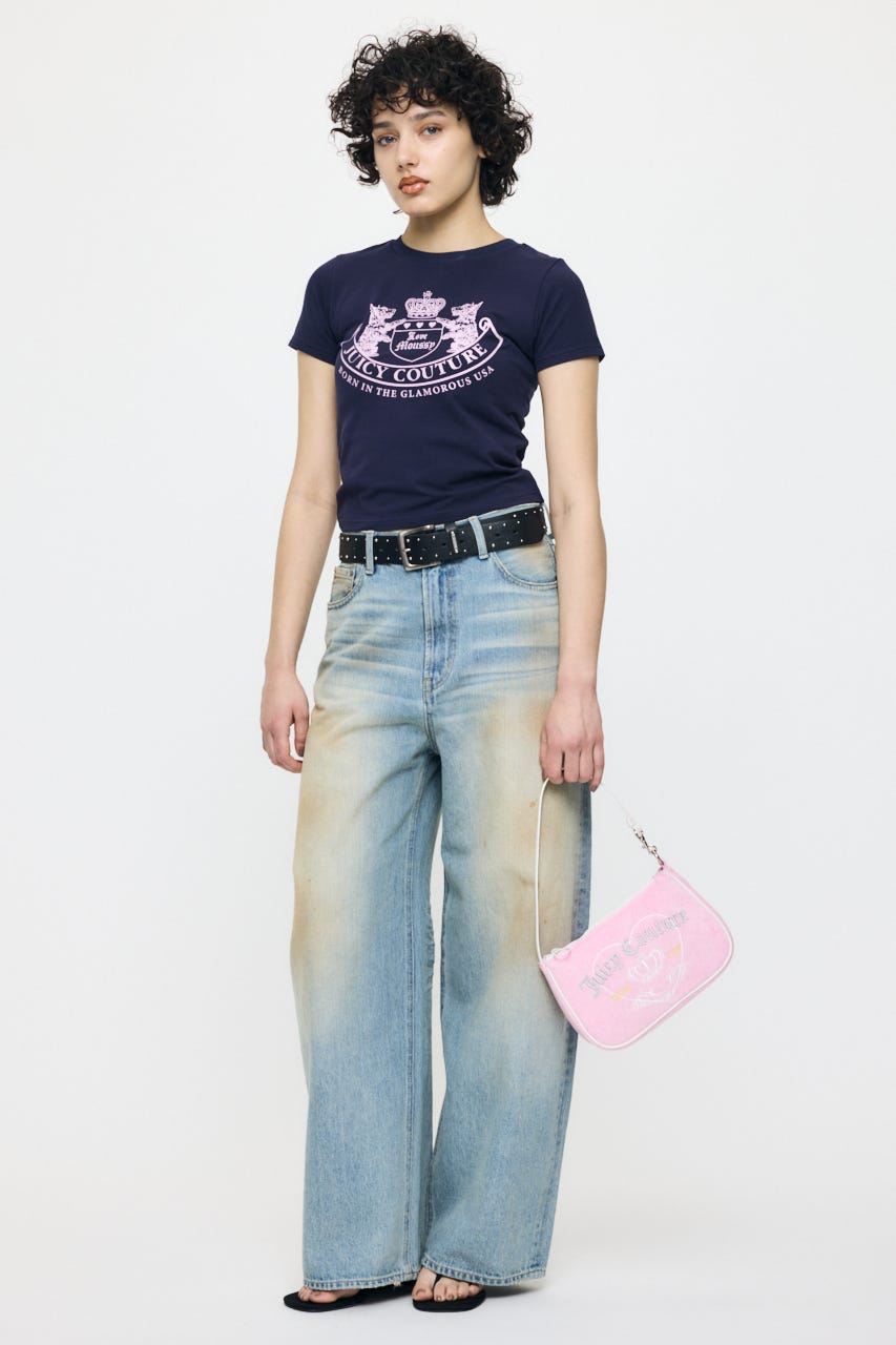 JC EMBLEM Tシャツ NVY FREE