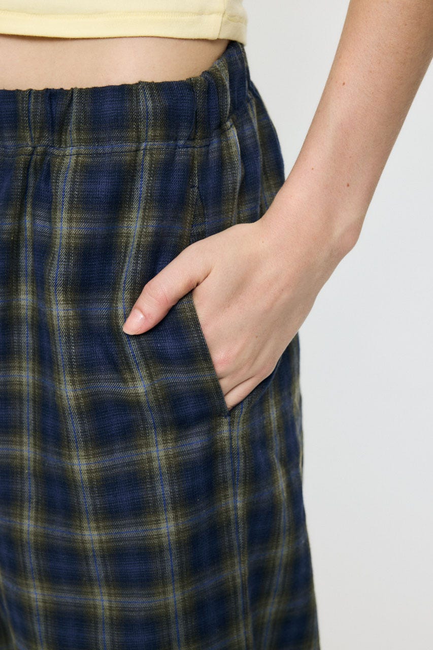 JC BACK CHECK パンツ GRN 2