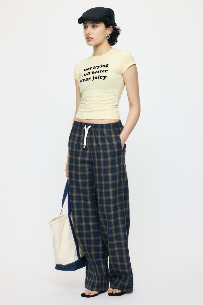 JC BACK CHECK パンツ GRN 2