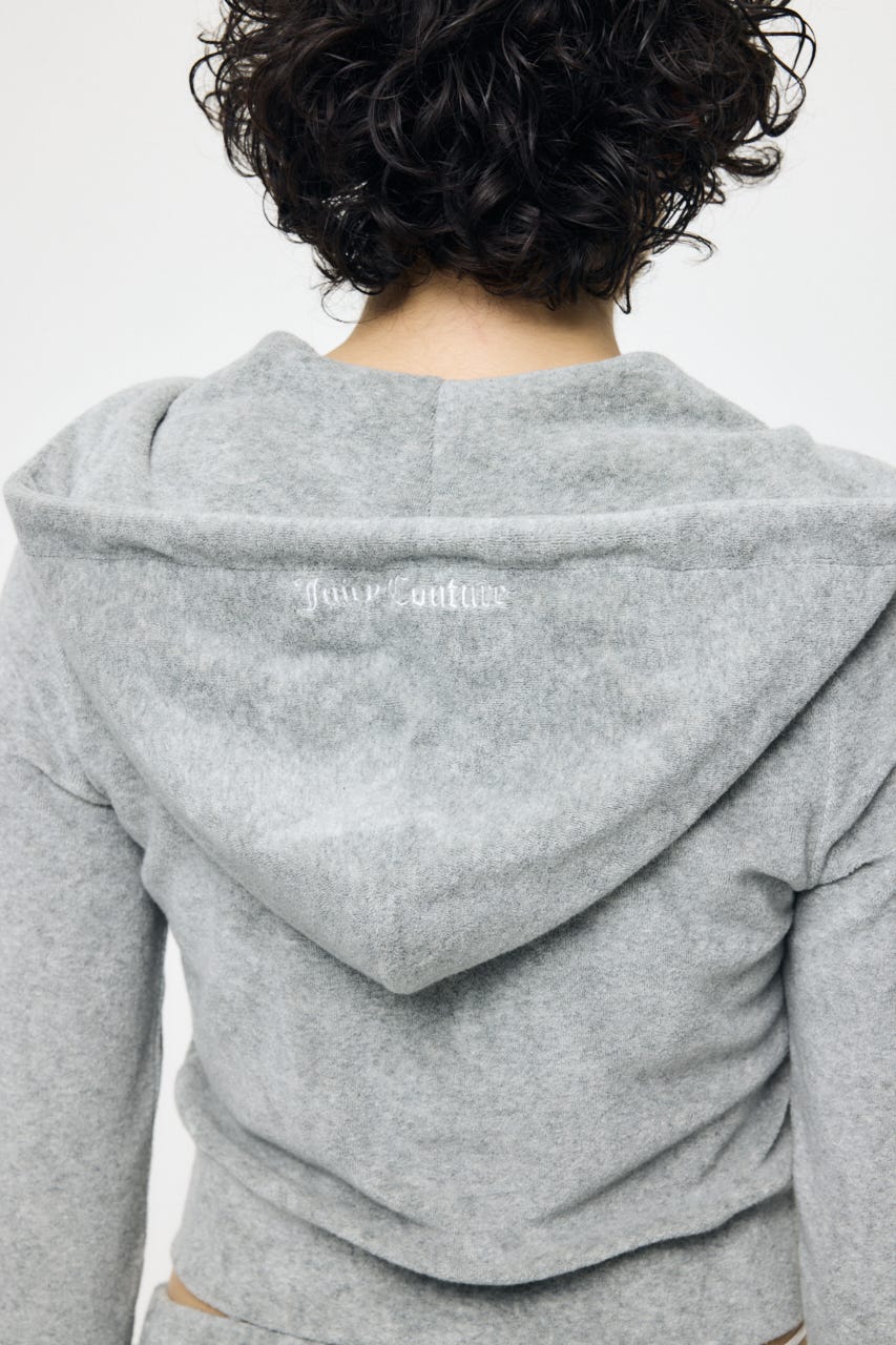 JC TERRY CLOTH ZIP フーディー GRY FREE