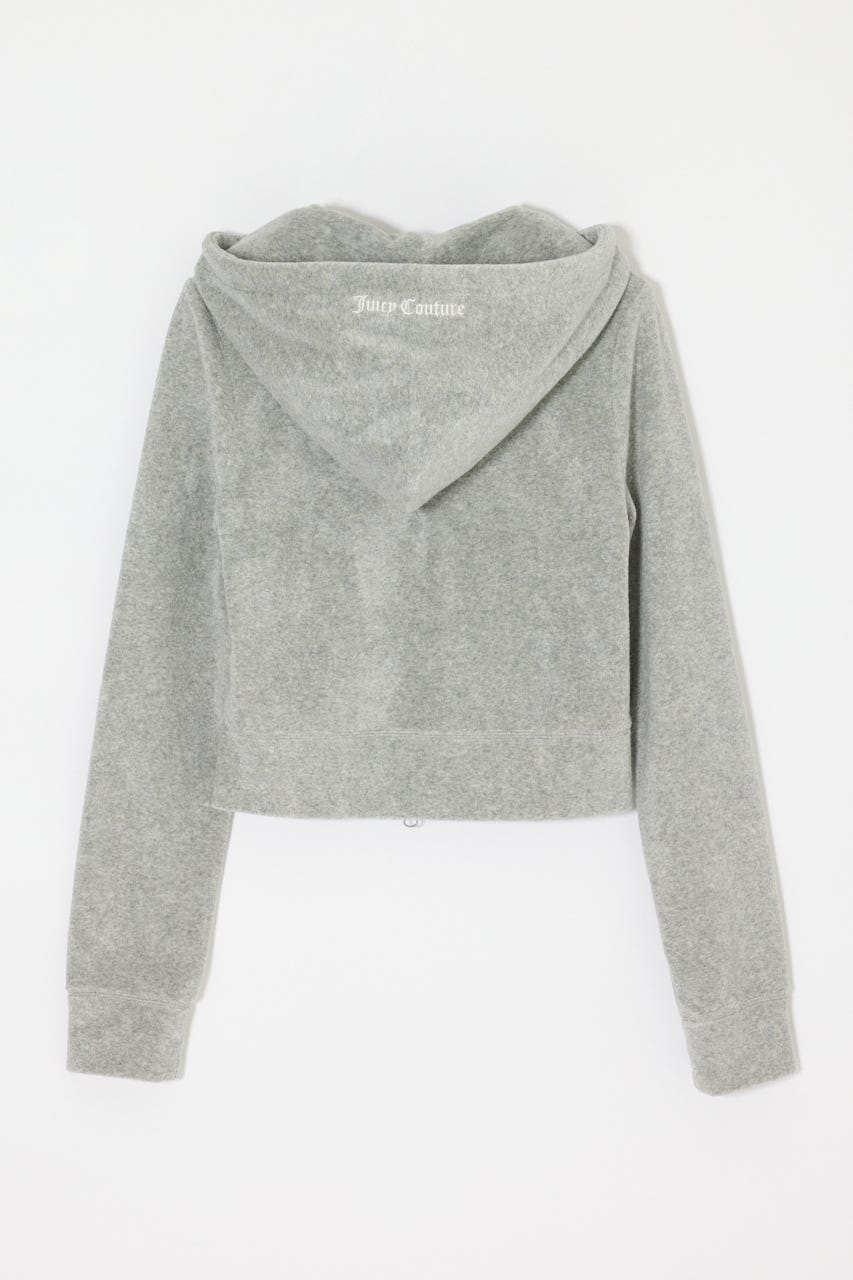 JC TERRY CLOTH ZIP フーディー GRY FREE