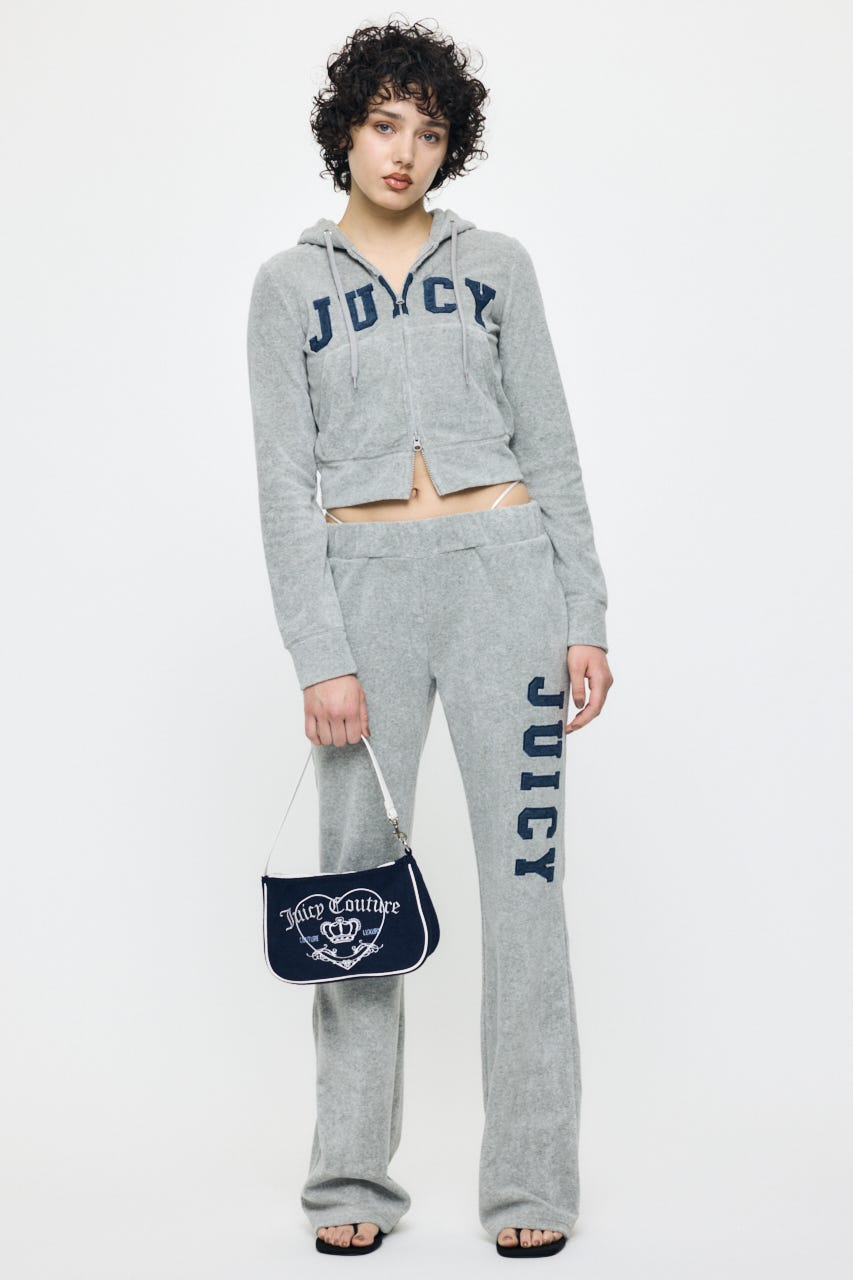 JC TERRY CLOTH ZIP フーディー GRY FREE