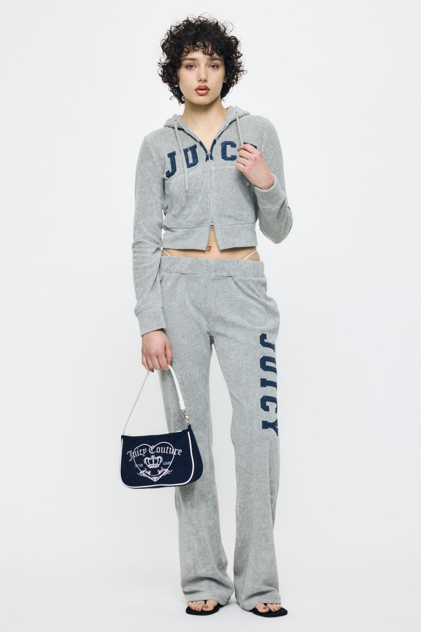 JC TERRY CLOTH ZIP フーディー GRY FREE