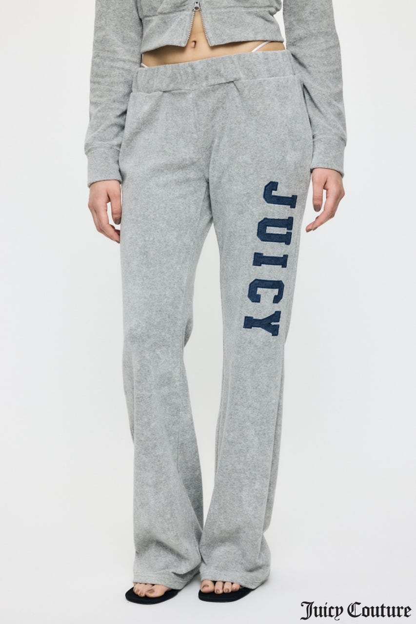 JC TERRY CLOTH FLARE パンツ GRY 1