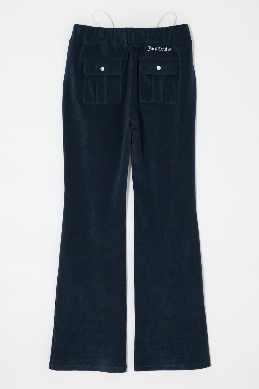 JC TERRY CLOTH FLARE パンツ NVY 1