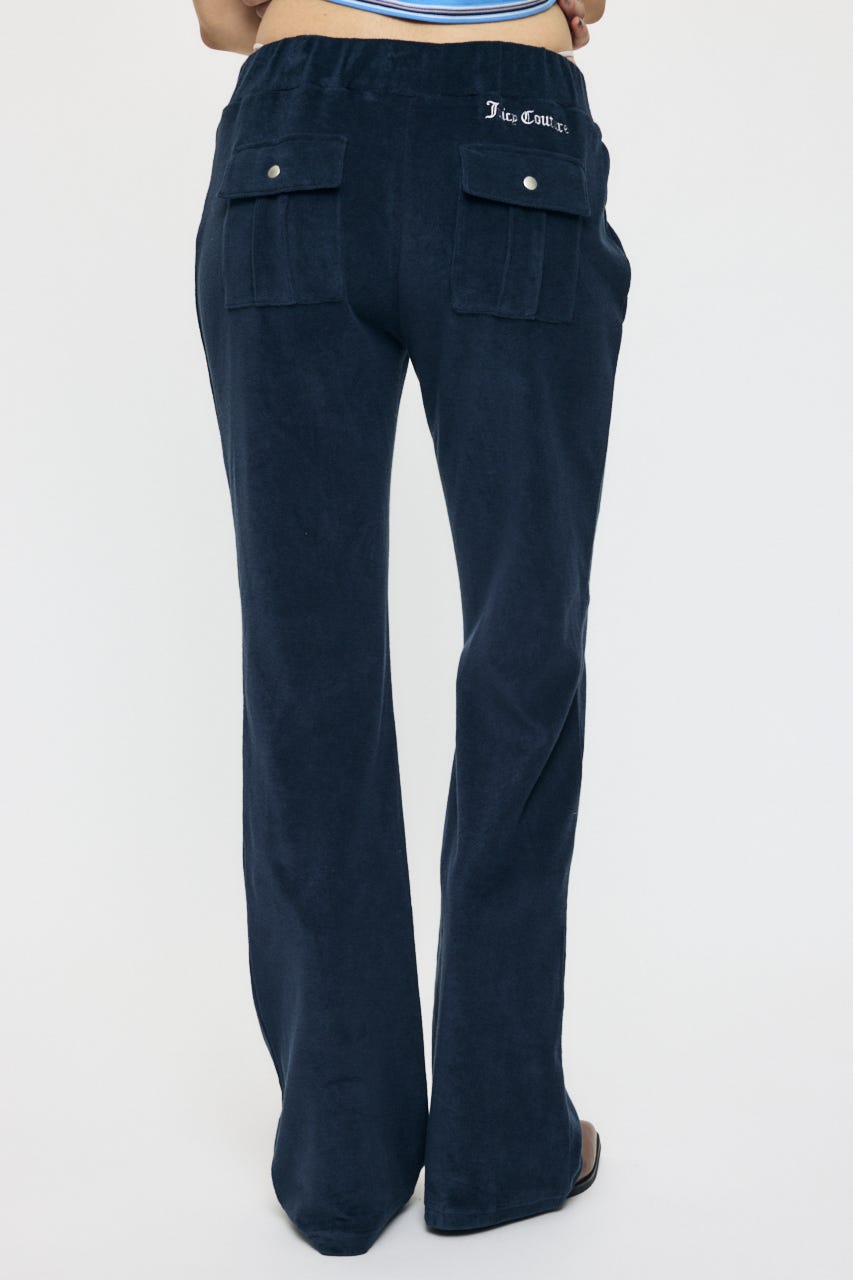 JC TERRY CLOTH FLARE パンツ NVY 1