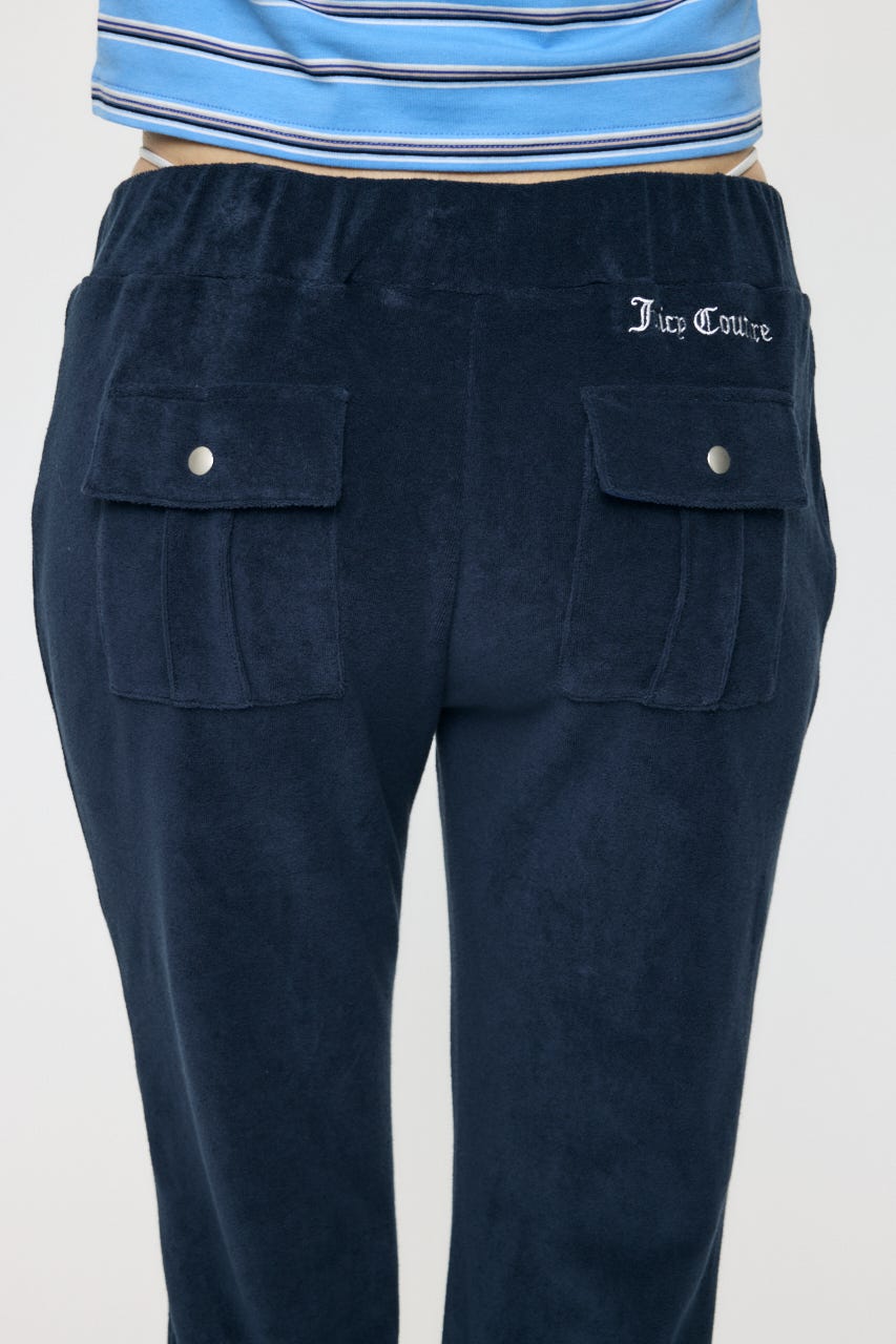 JC TERRY CLOTH FLARE パンツ NVY 1