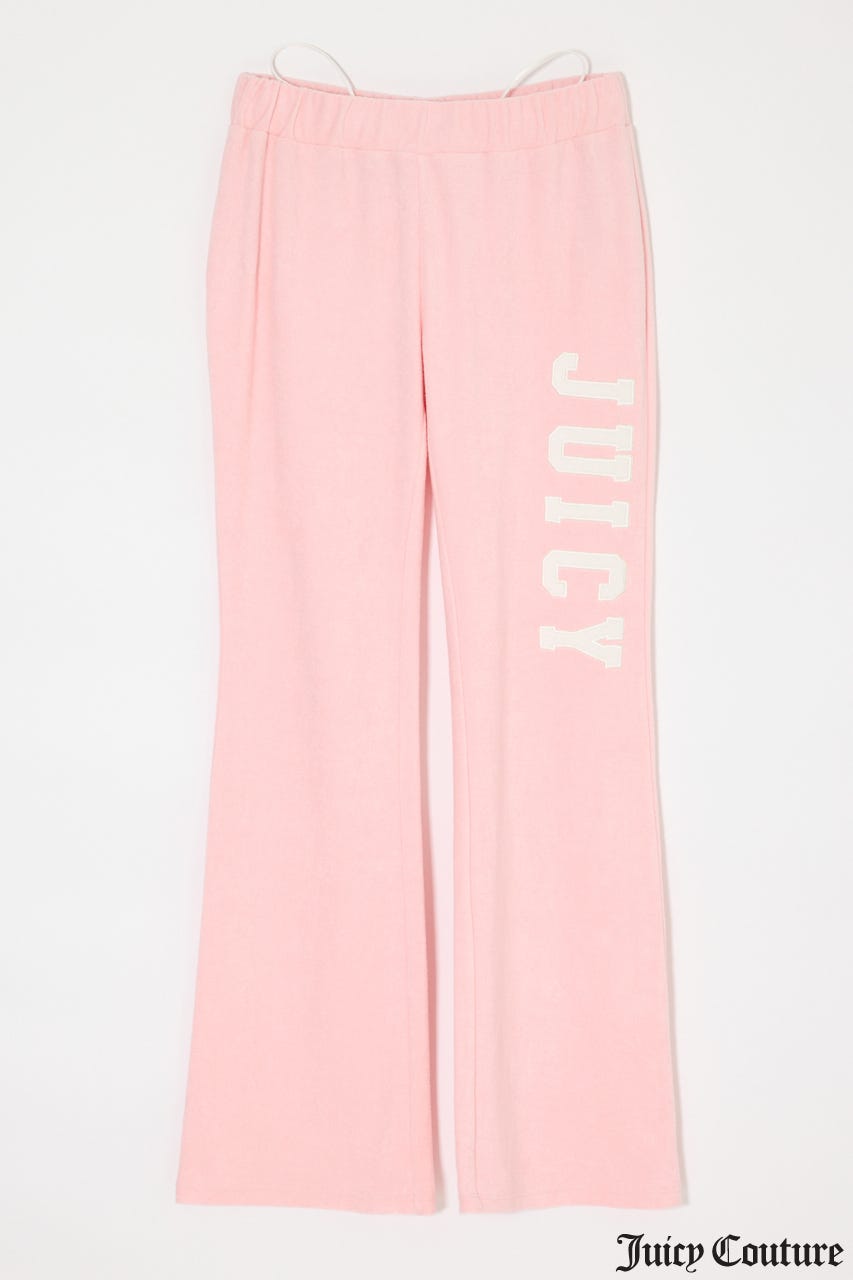 JC TERRY CLOTH FLARE パンツ PNK 1