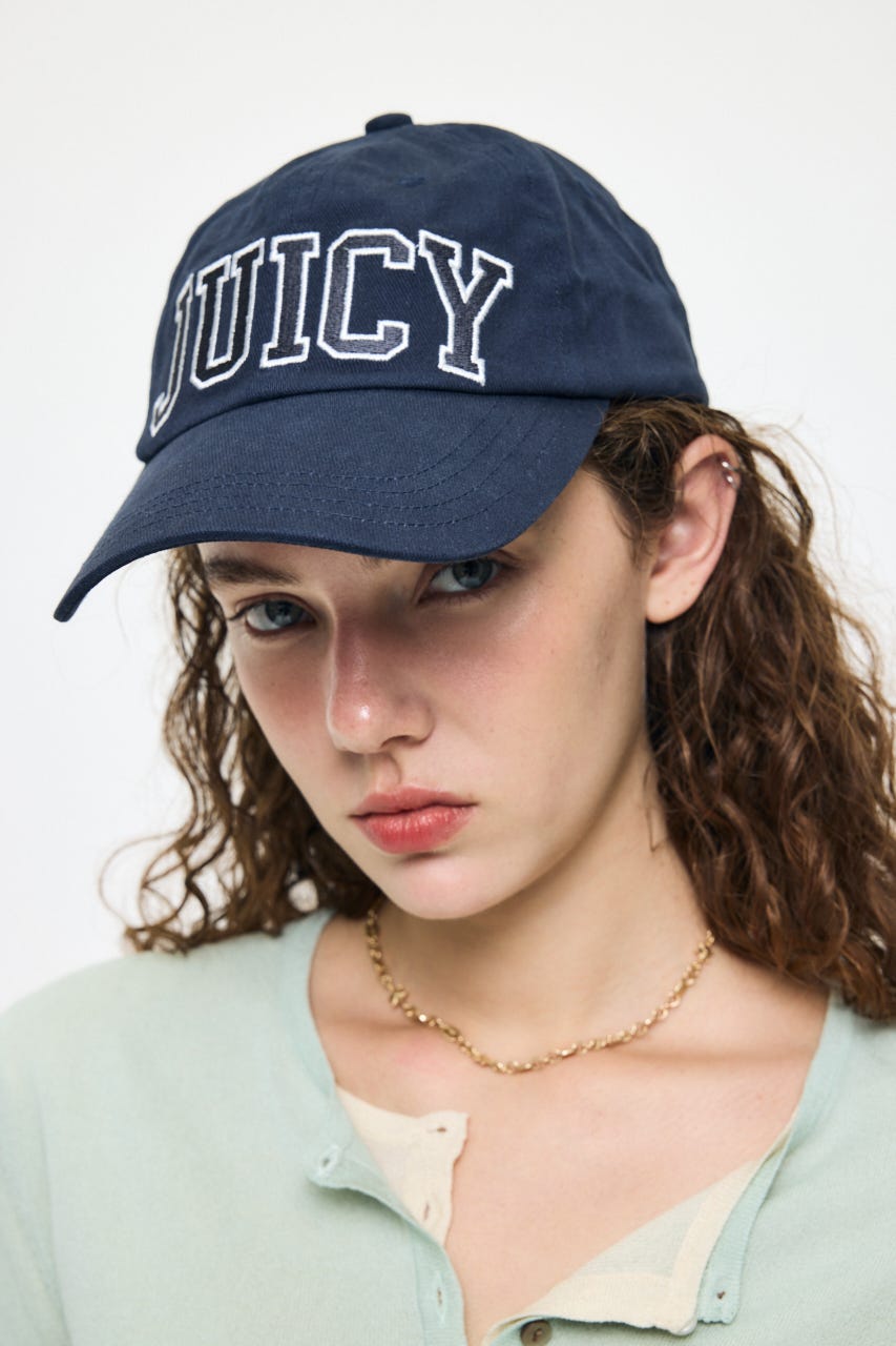 JC VARSITY LOGO BASEBALL キャップ NVY FREE