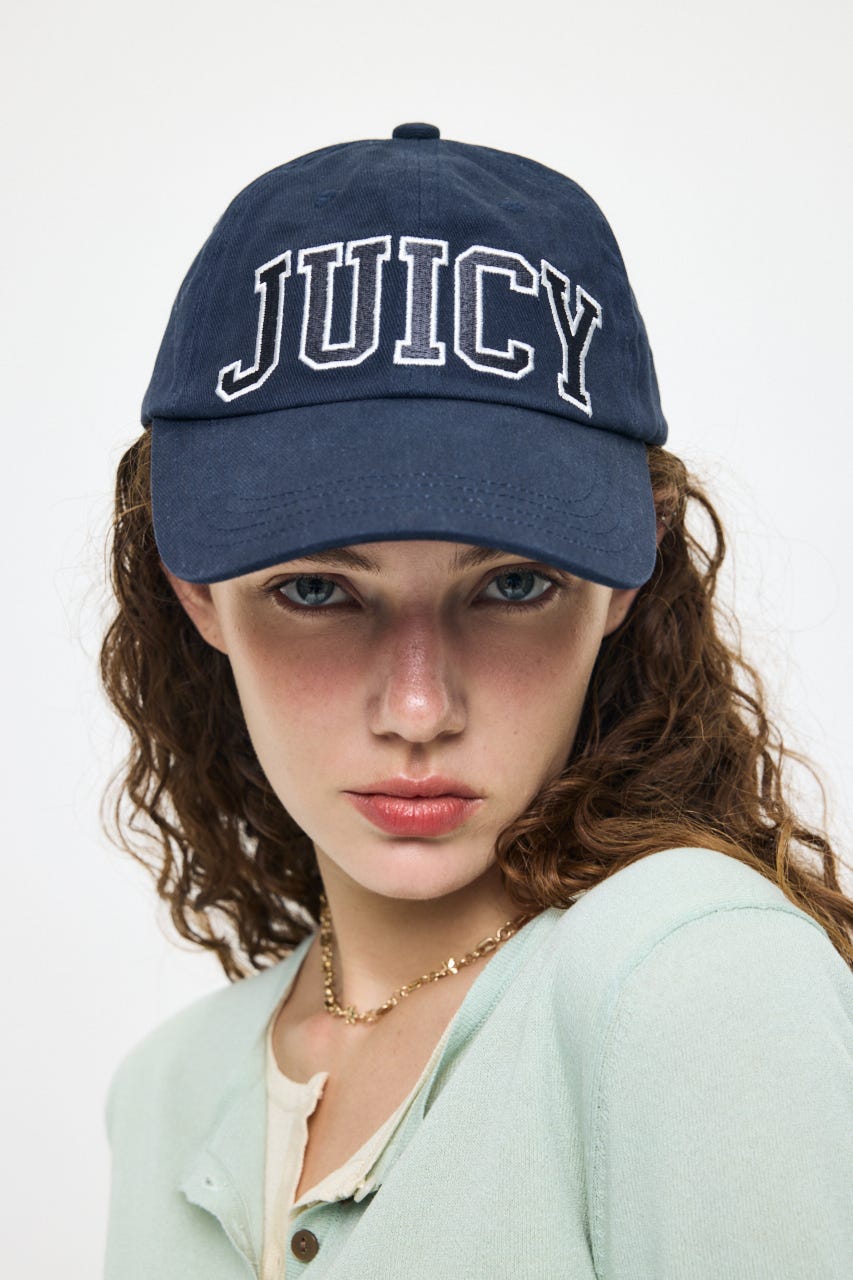 JC VARSITY LOGO BASEBALL キャップ NVY FREE