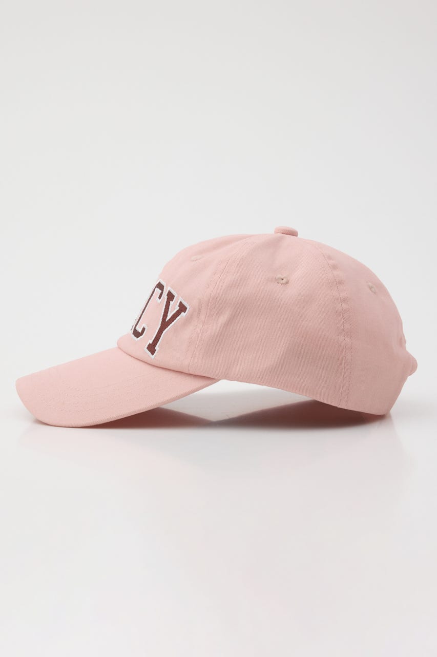 JC VARSITY LOGO BASEBALL キャップ PNK FREE