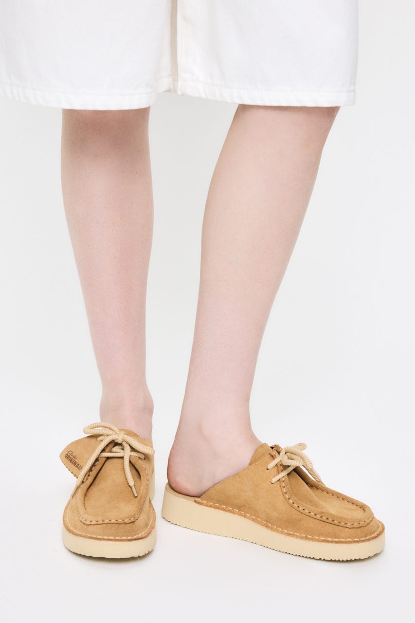 CLARKS NOMAD ミュール BEG 24.5cm