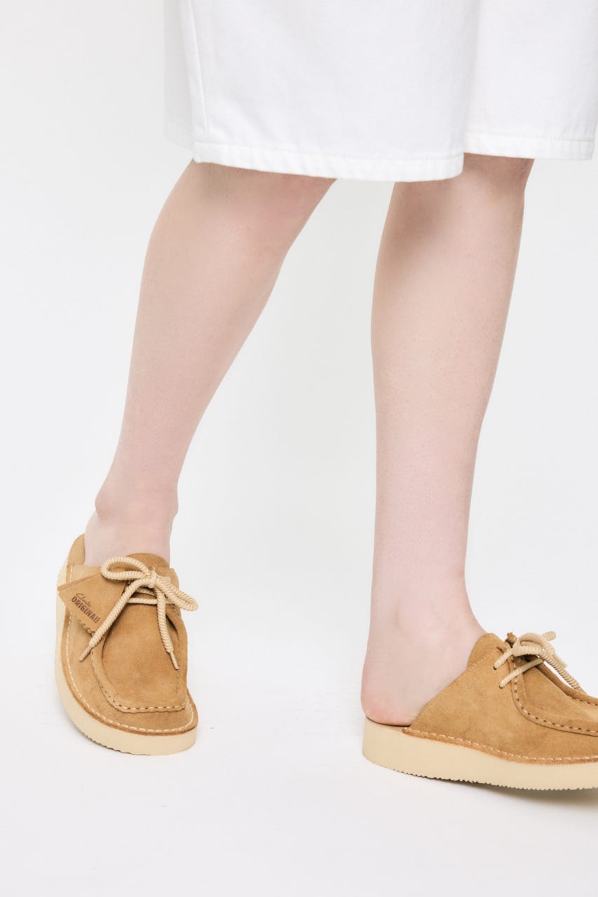 CLARKS NOMAD ミュール BEG 24.5cm