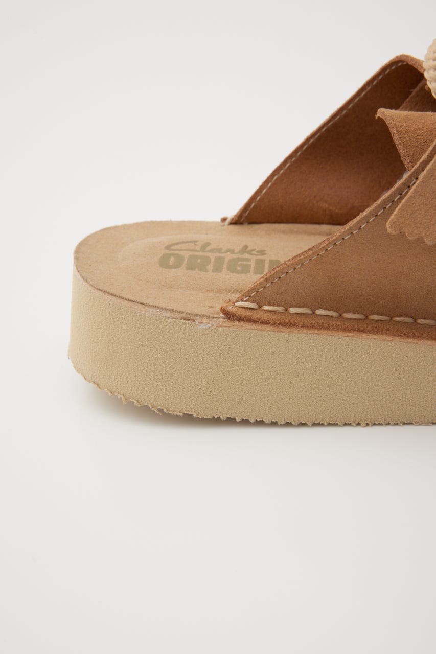 CLARKS NOMAD ミュール BEG 24.5cm