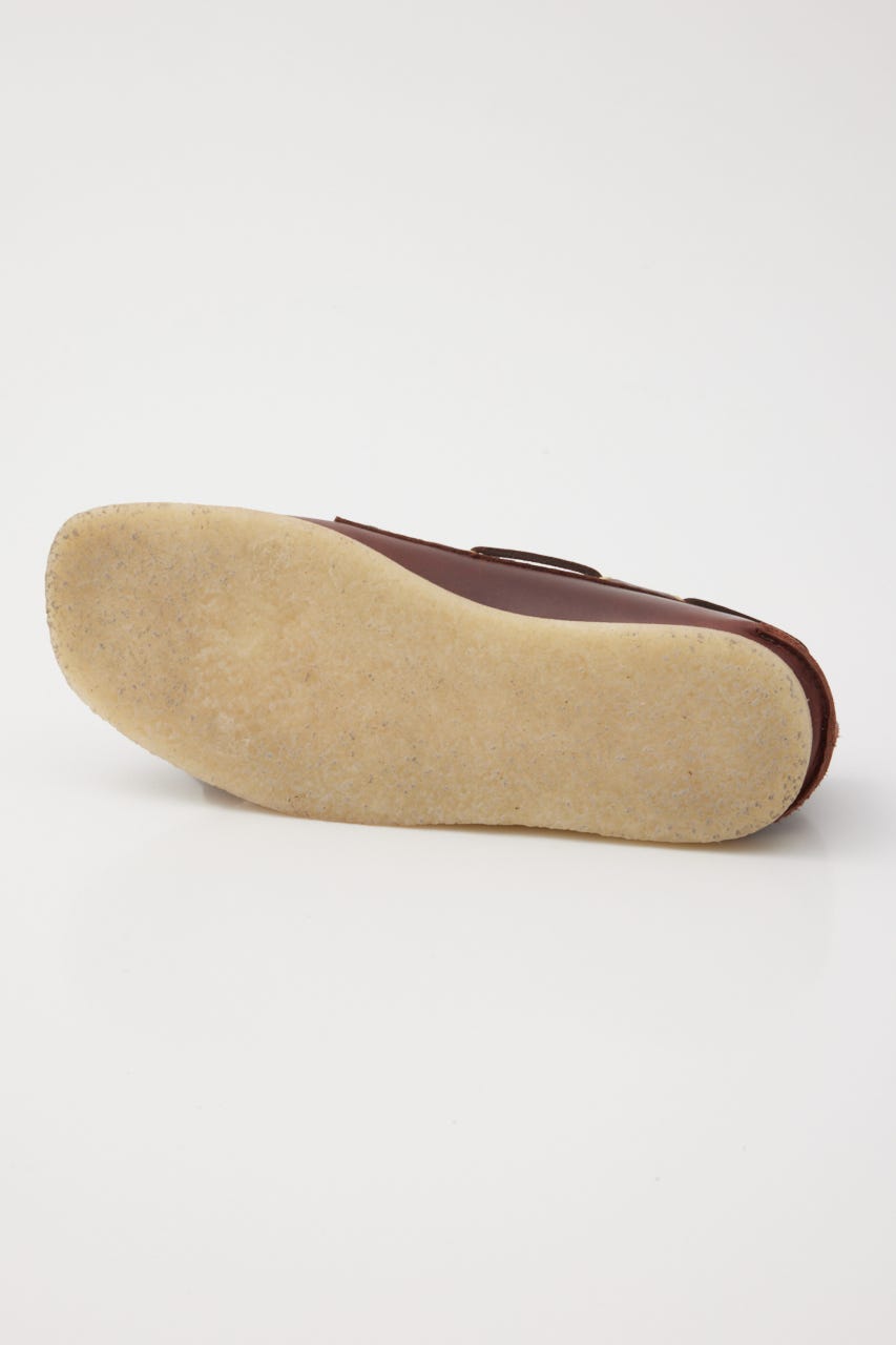 CLARKS GODNEY ボート BRN 24.5cm