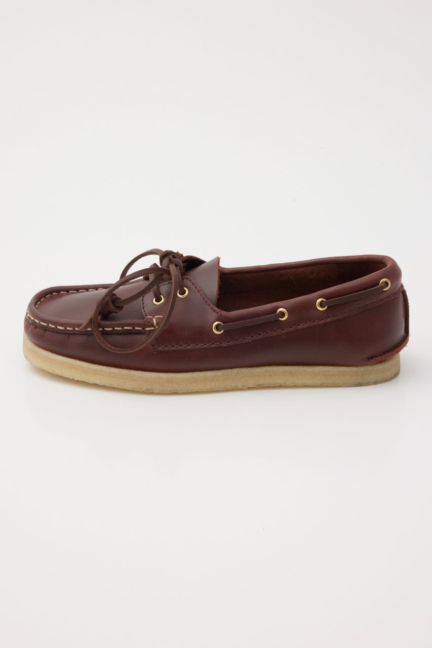 CLARKS GODNEY ボート BRN 24.5cm
