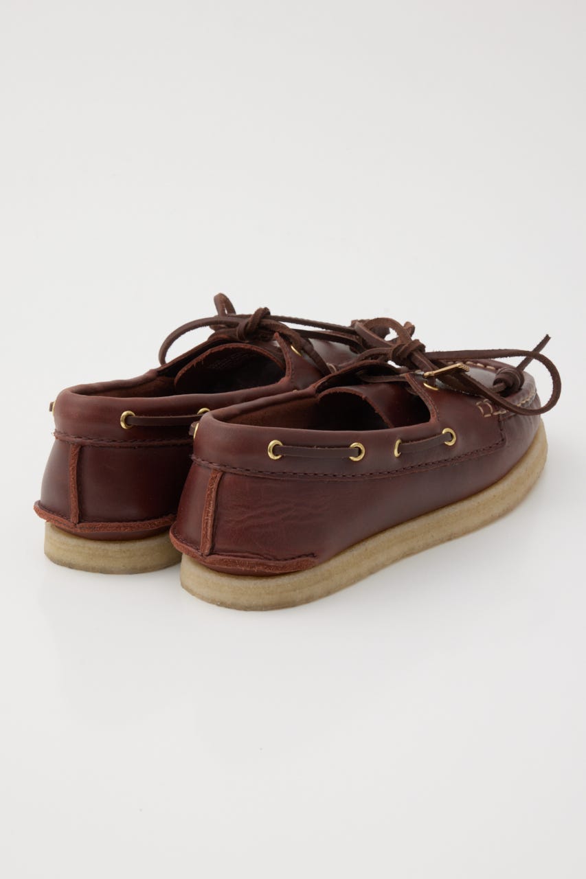 CLARKS GODNEY ボート BRN 24.5cm